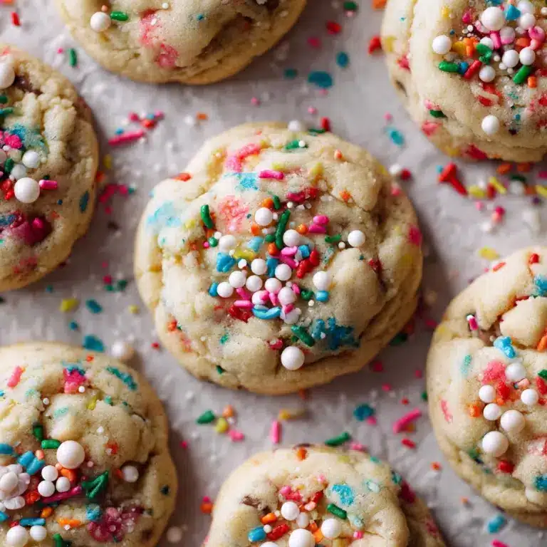 Cake Batter Chocolate Chip Cookies Recipe