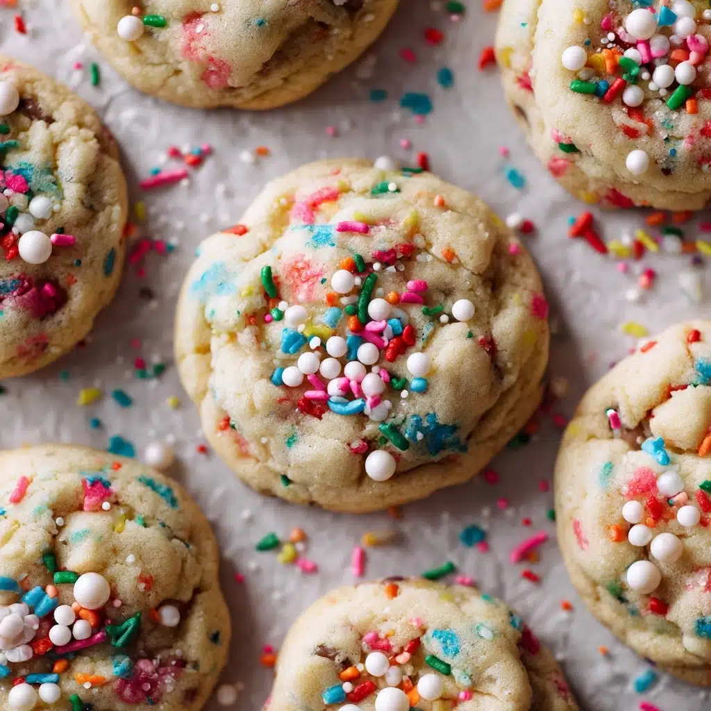 Cake Batter Chocolate Chip Cookies Recipe