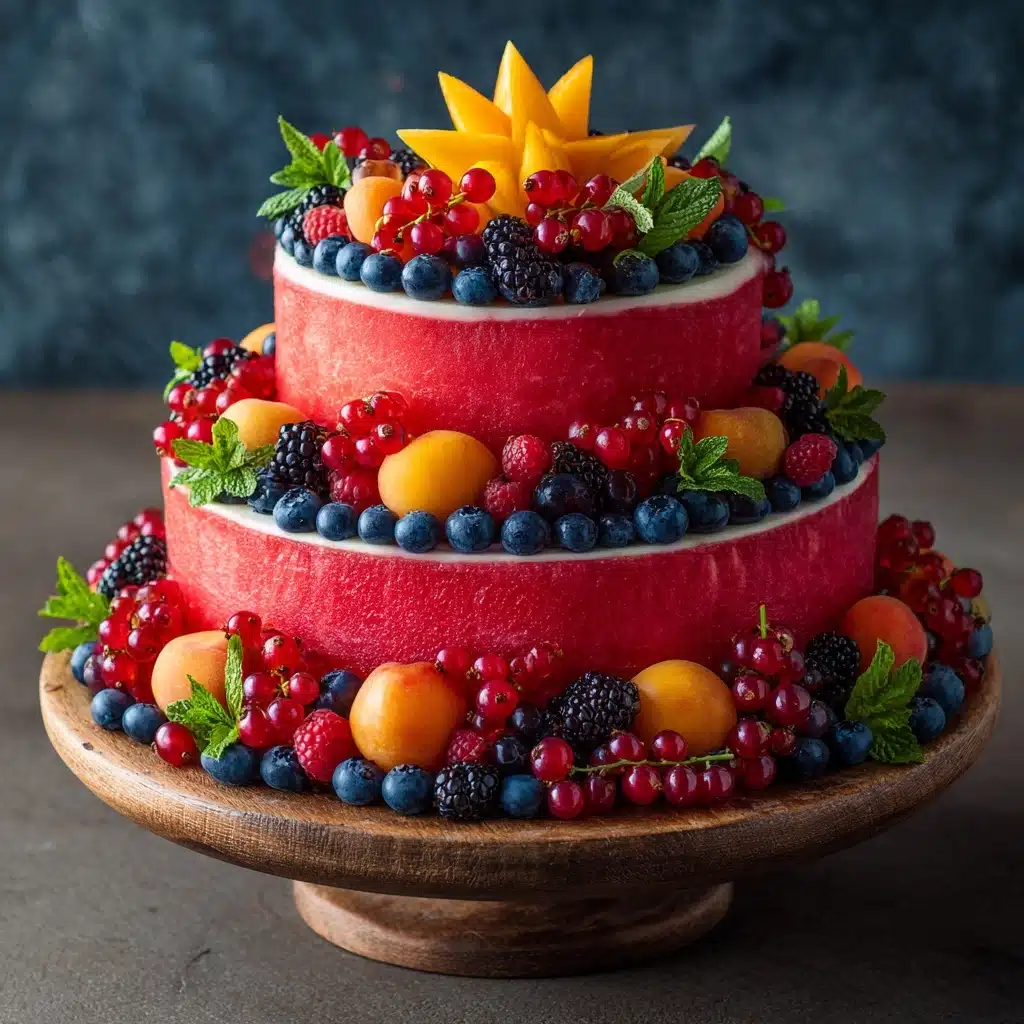 Watermelon Cake Recipe - Recipe Image