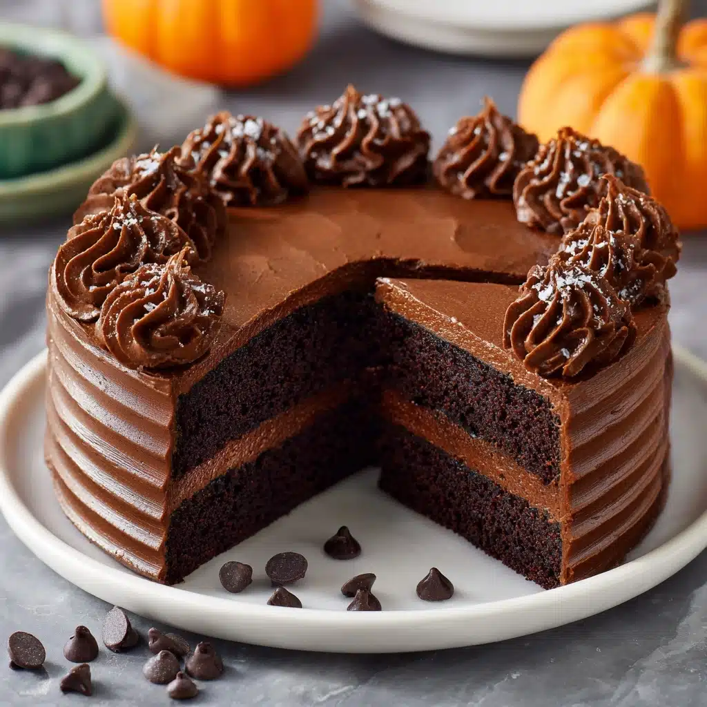 Chocolate Pumpkin Cake Recipe - Recipe Image