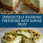 Pistachio Cheesecake with Almond Crust Recipe