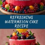 Watermelon Cake Recipe