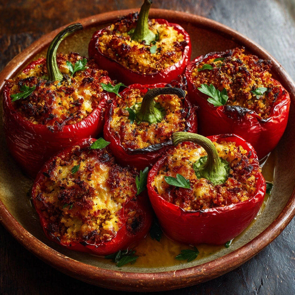Grilled Stuffed Peppers Recipe - Recipe Image