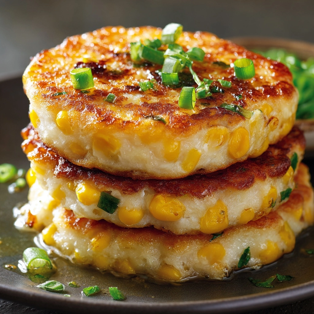 Cheesy Corn Fritters Recipe - Recipe Image