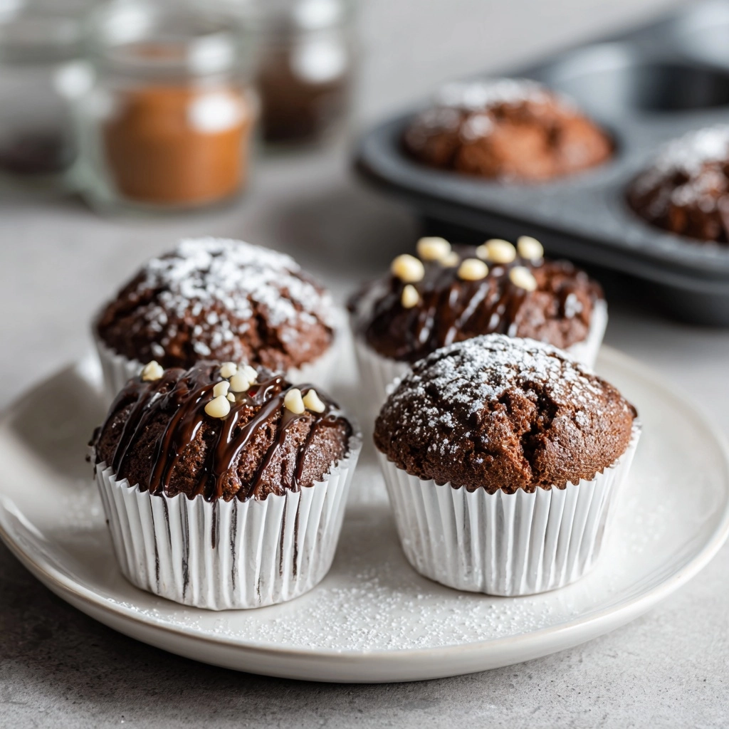 Double Chocolate Espresso Muffins Recipe - Recipe Image