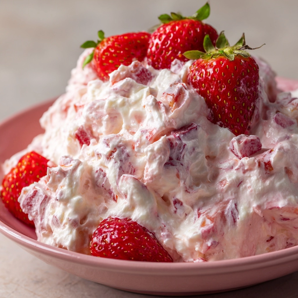 Strawberry Fluff Salad Recipe - Recipe Image