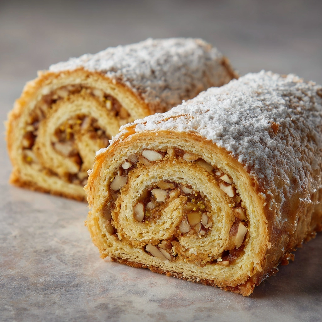 Italian Nut Roll Cookies Recipe - Recipe Image