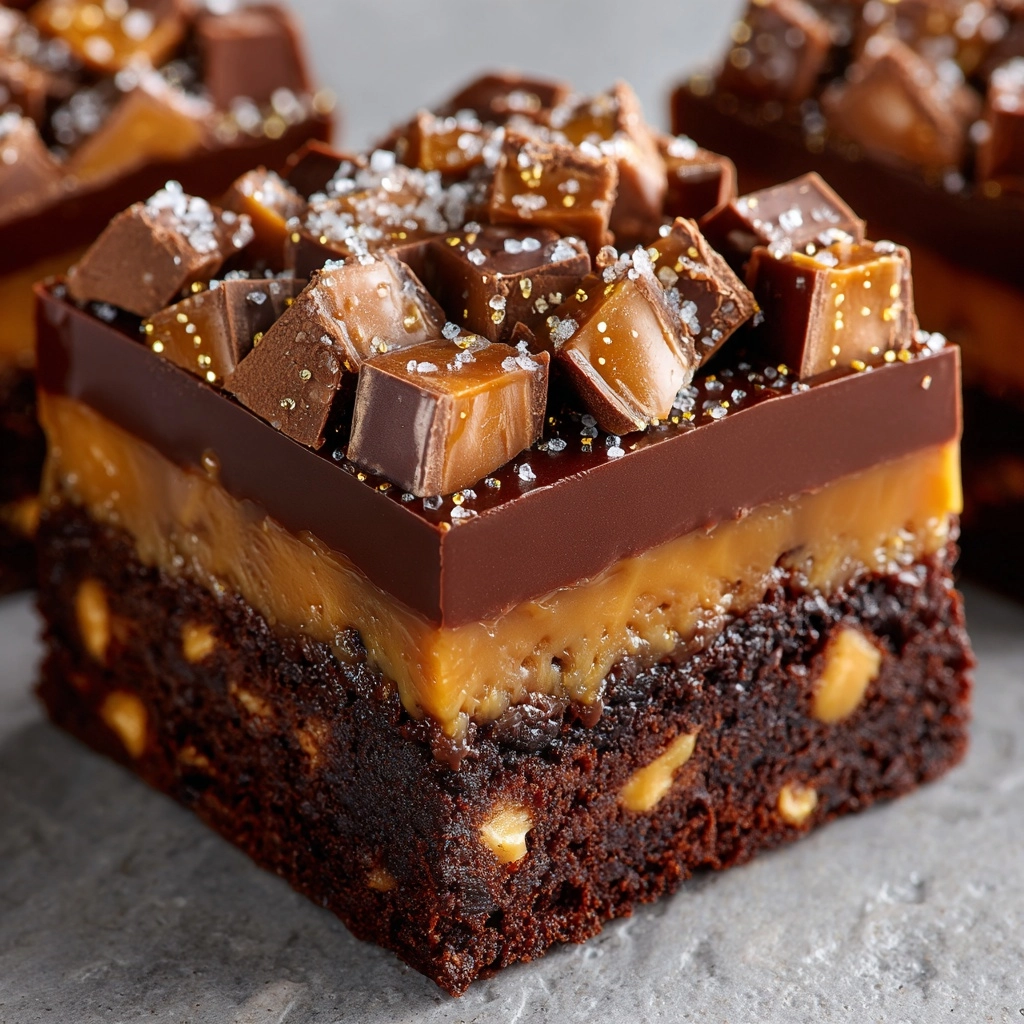 Snickers Brownie Bites Recipe - Recipe Image