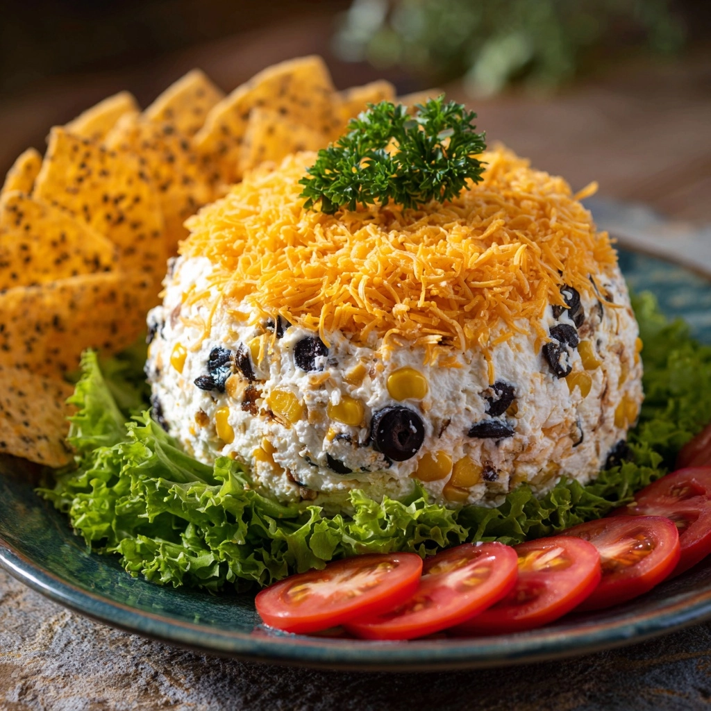Taco Cheese Ball Recipe - Recipe Image
