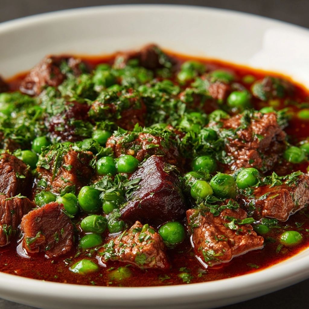 Beef and Pea Stew Recipe - Recipe Image