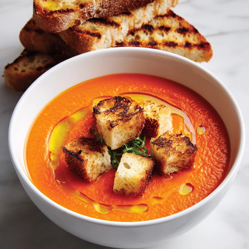 Roasted Tomato Basil Soup Recipe - Recipe Image