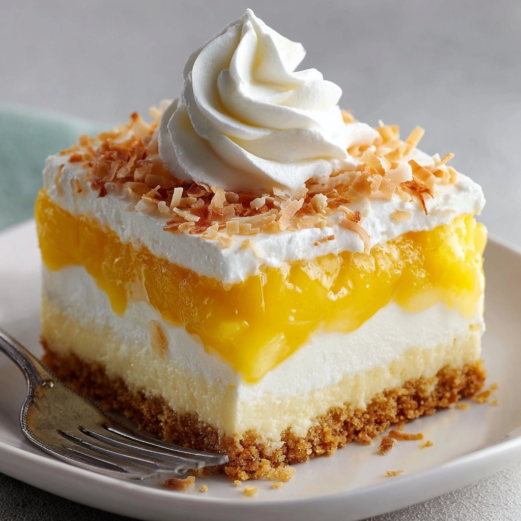 Pineapple Coconut Dream Cake Recipe - Recipe Image