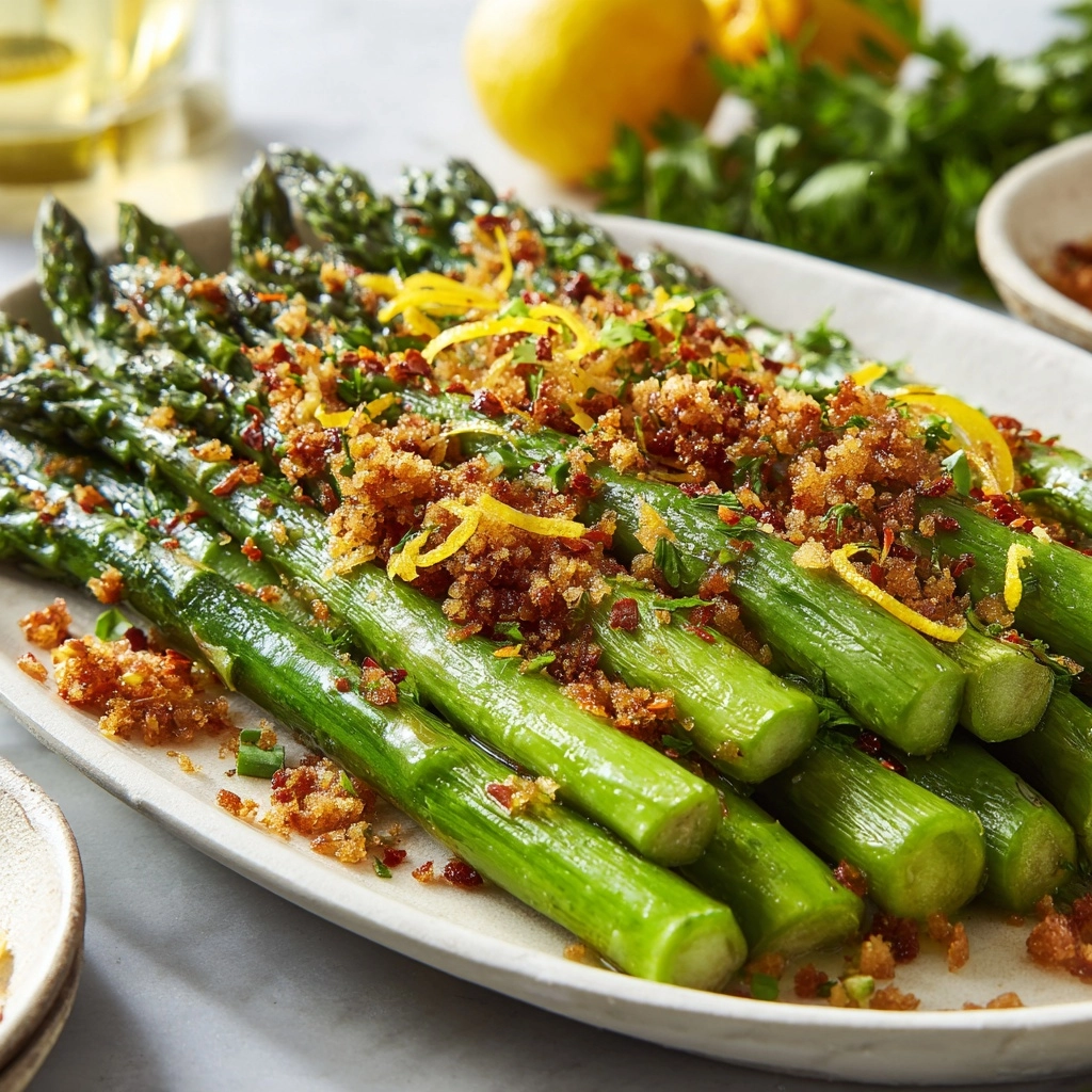 Grilled Asparagus with Lemon Zest Recipe - Recipe Image