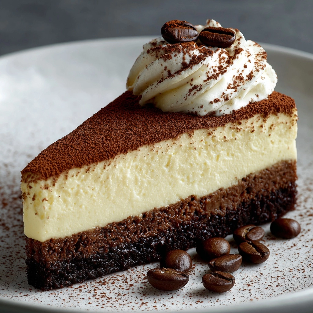Coffee Brownie Cheesecake Recipe - Recipe Image