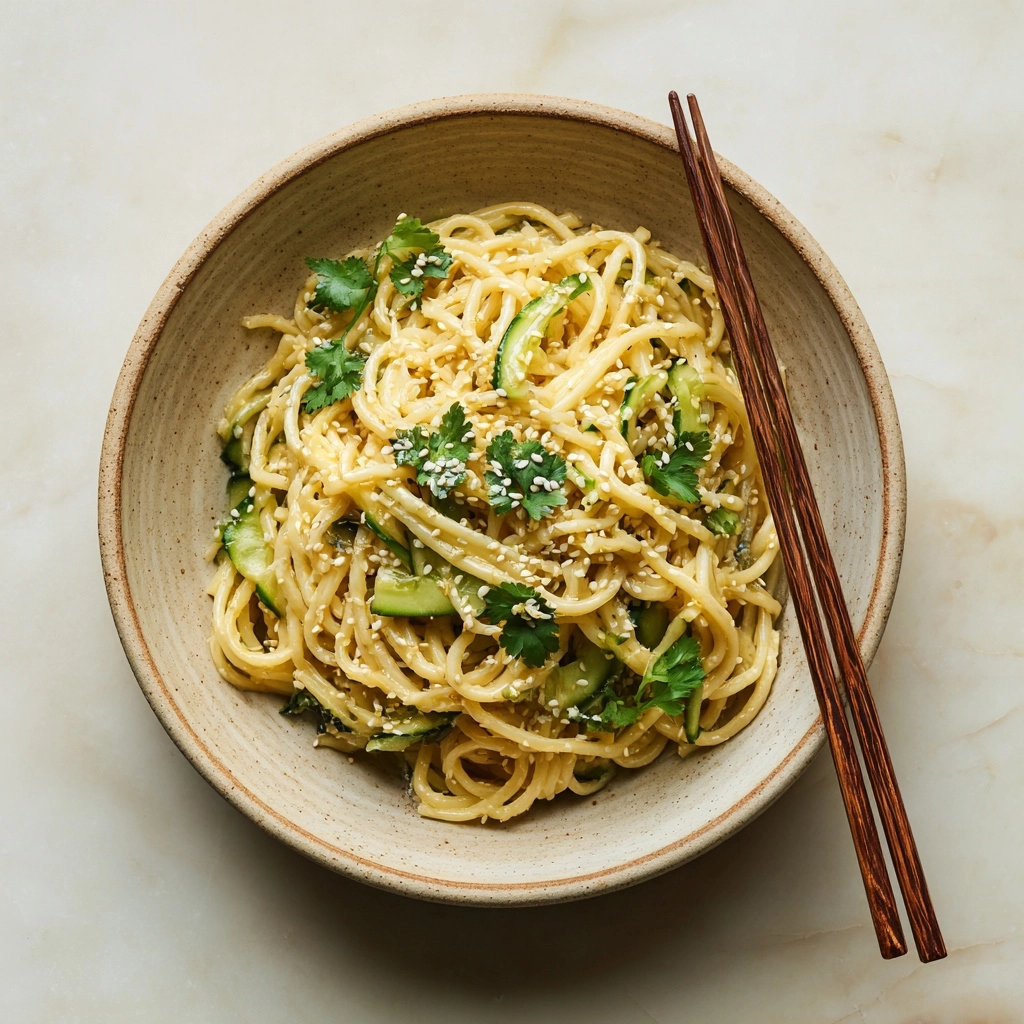 Spicy Peanut Noodle Salad Recipe - Recipe Image