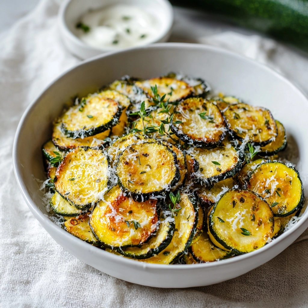 Crunchy Zucchini Chips: The Ultimate Healthy Snack Recipe - Recipe Image
