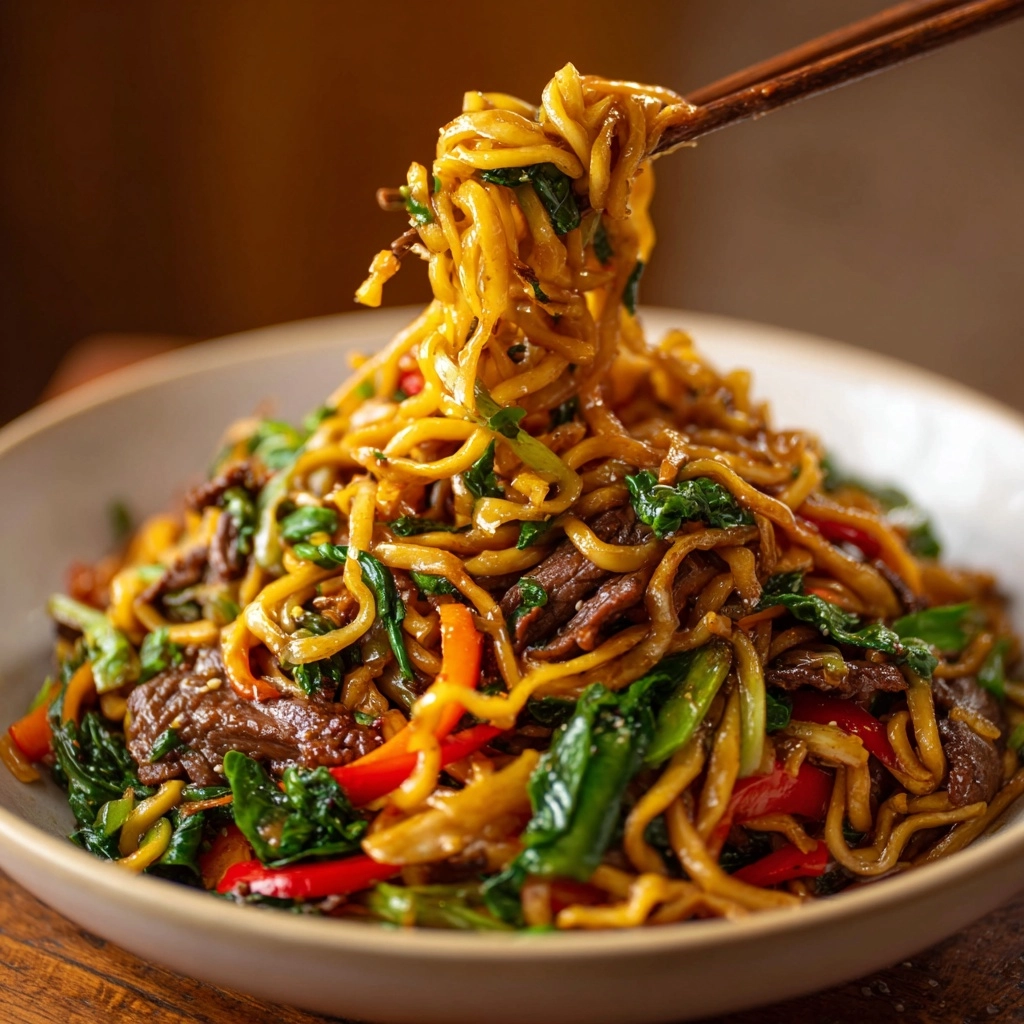 Easy Lo Mein Recipe - Recipe Image