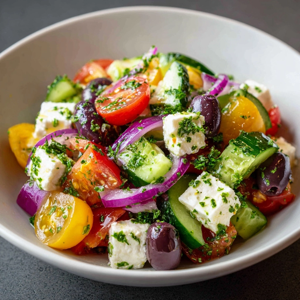 Mediterranean Salad Recipe - Recipe Image