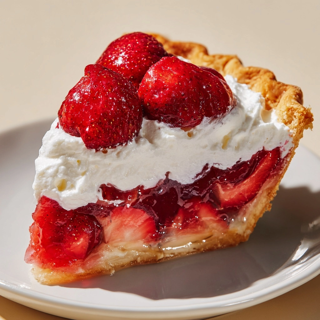Strawberry Cream Cheese Pie Recipe - Recipe Image
