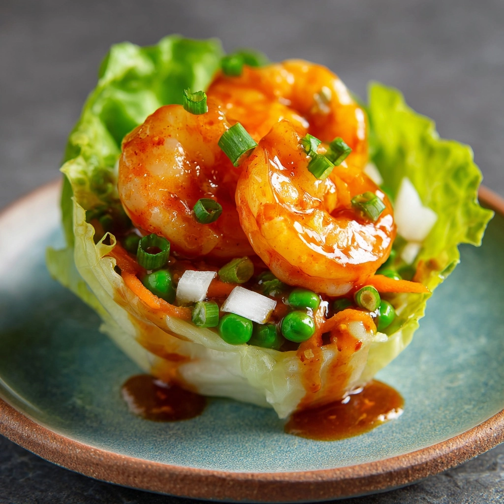 Shrimp Lettuce Cups Recipe - Recipe Image
