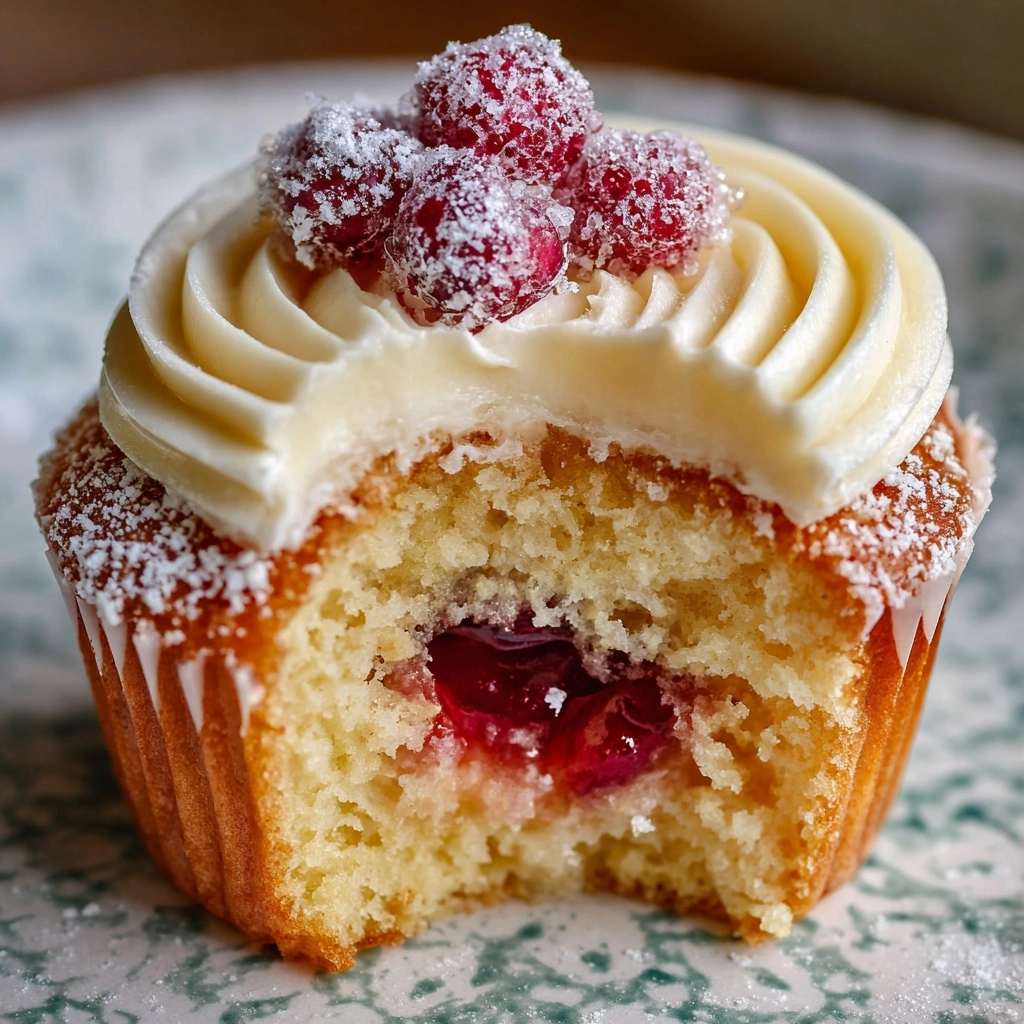 Cranberry Orange Cupcakes Recipe - Recipe Image