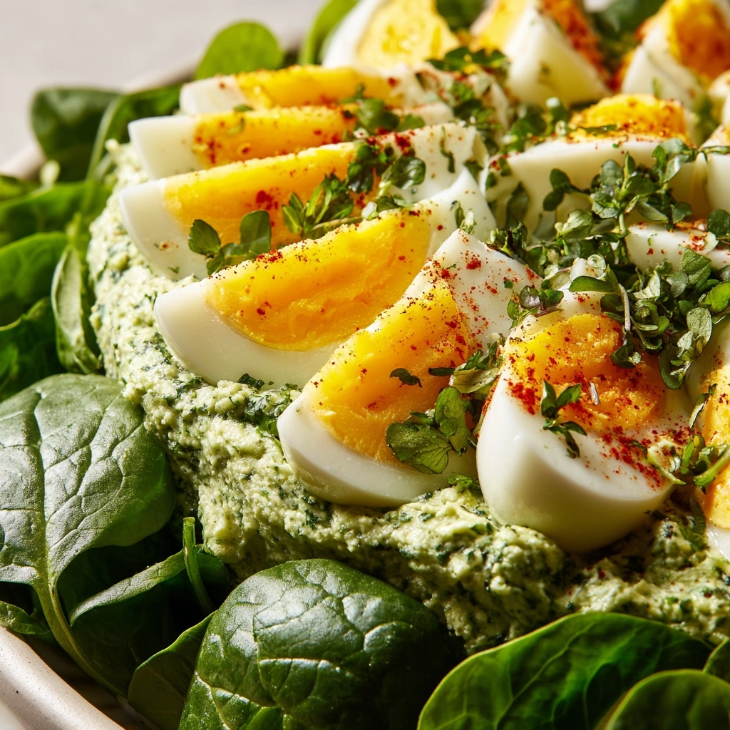 Avocado and Spinach Egg Salad Recipe - Recipe Image