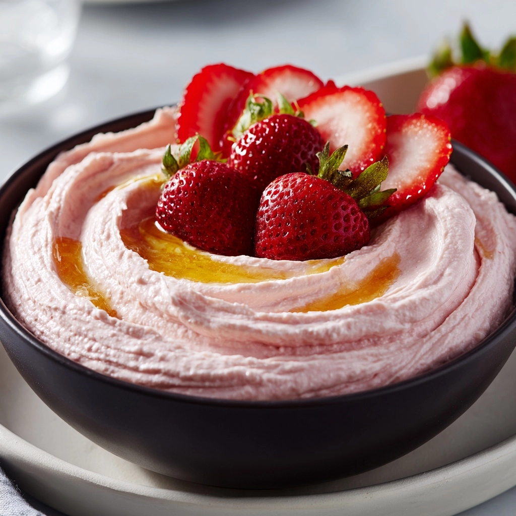 Strawberry Hummus Recipe - Recipe Image