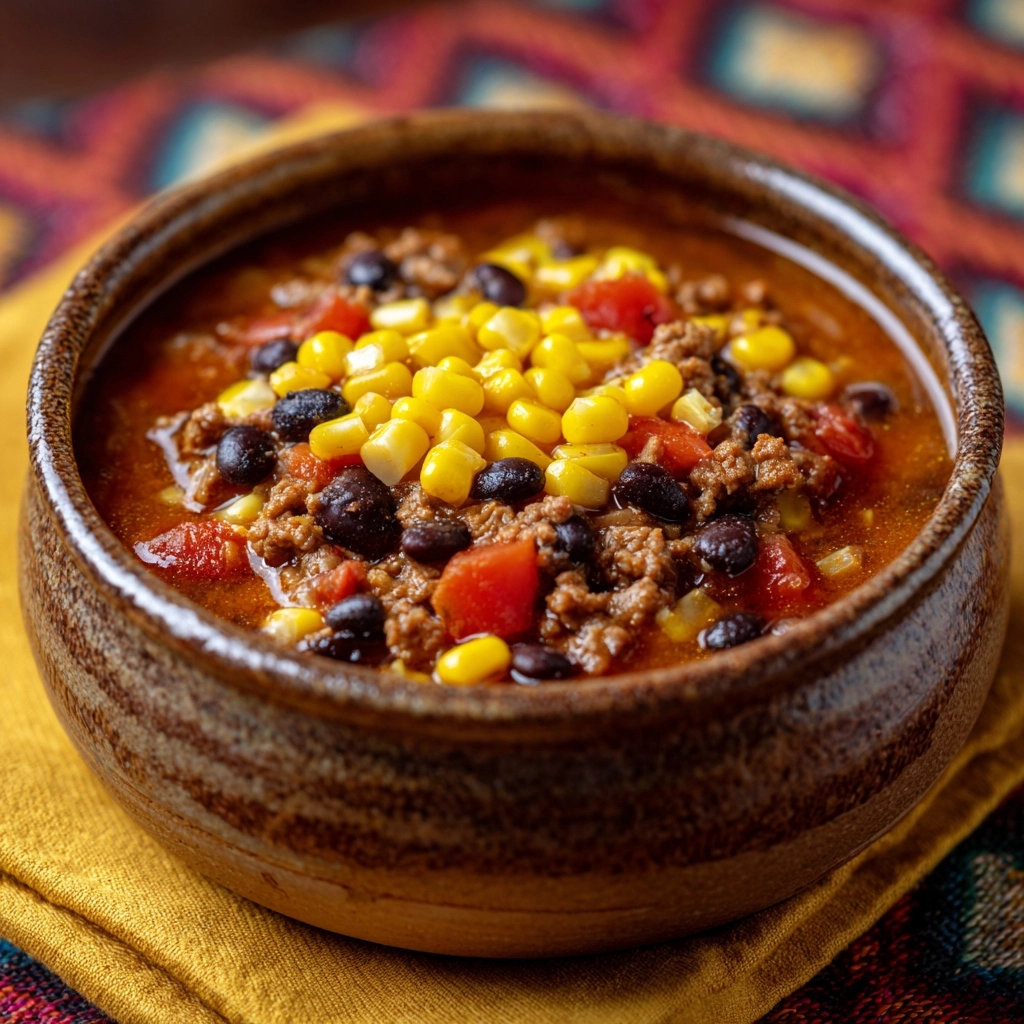 Easy Taco Soup Recipe - Recipe Image