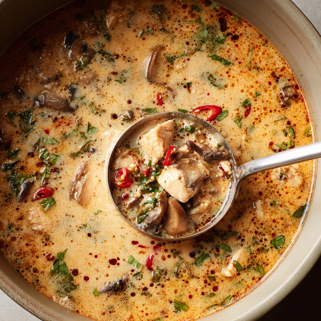Thai Coconut Soup Recipe - Recipe Image