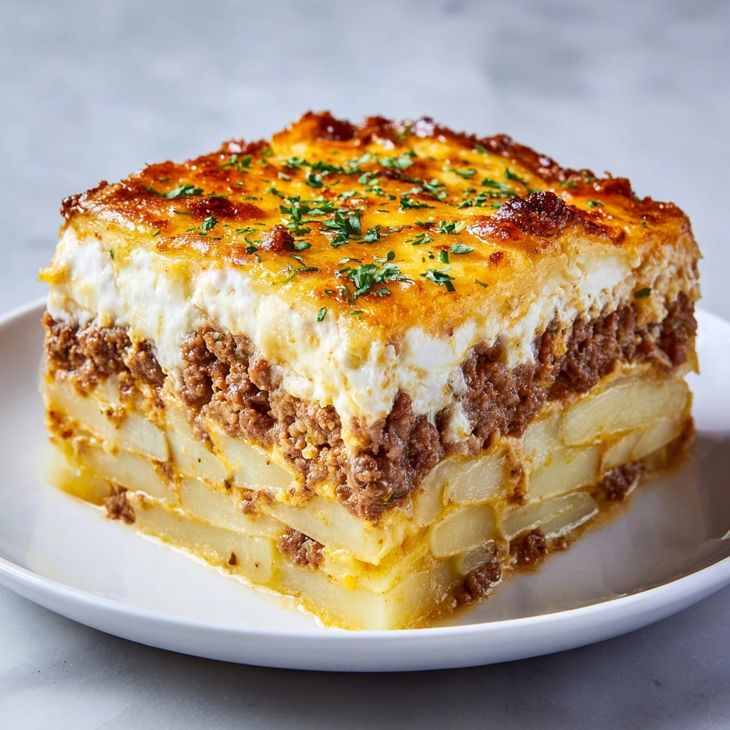 Loaded Potato and Meatloaf Casserole Recipe - Recipe Image