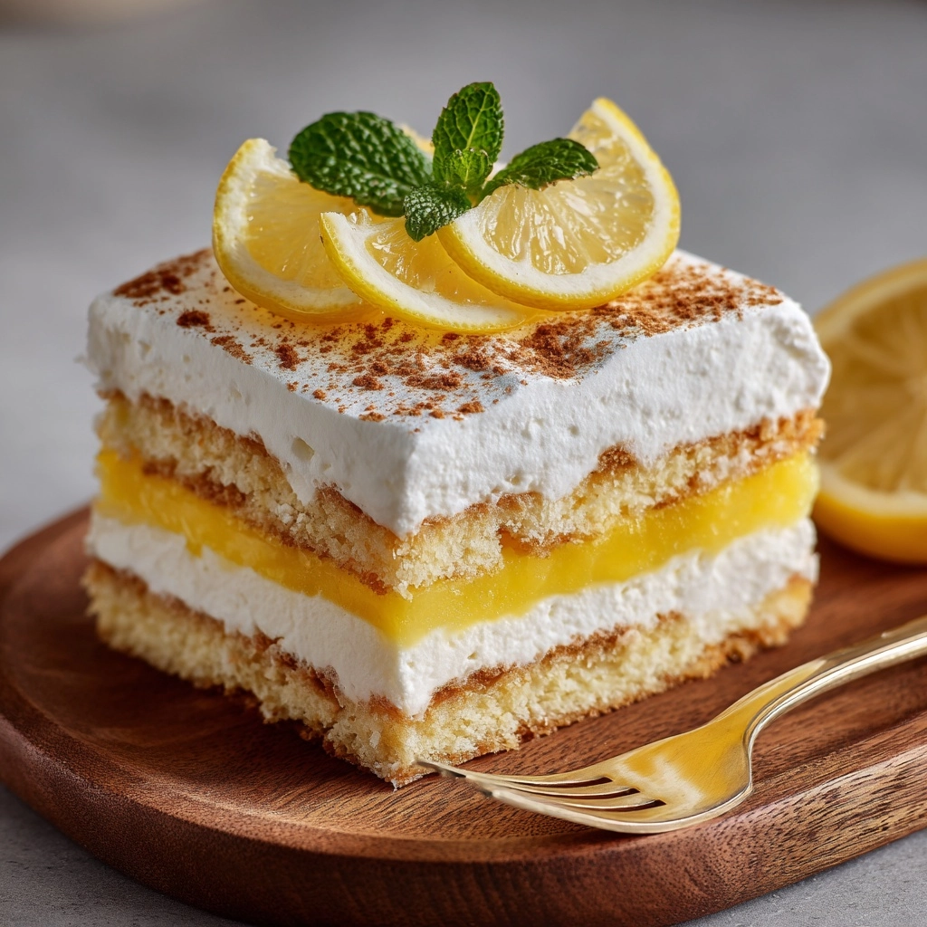 Lemon Tiramisu Recipe - Recipe Image