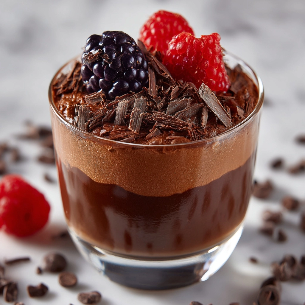 Delightful Chocolate Mousse Cups Recipe - Recipe Image