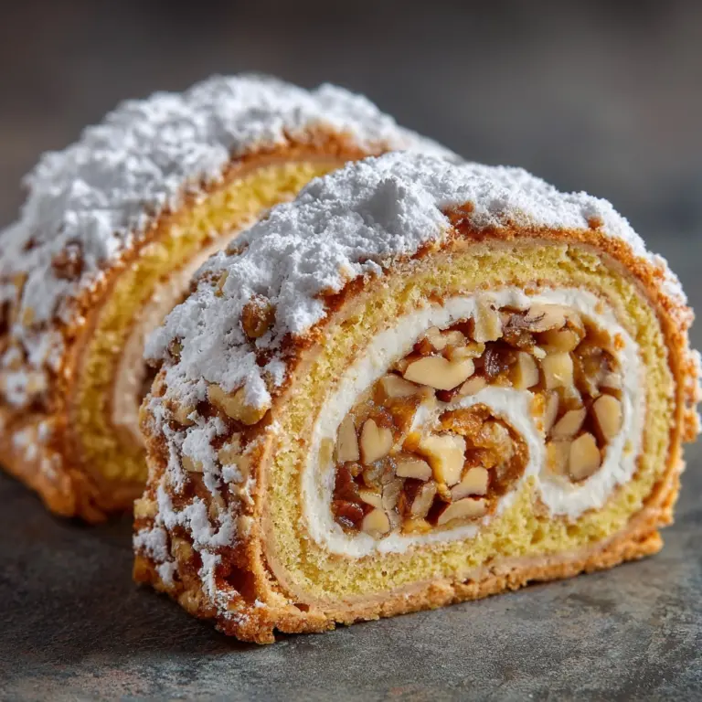 Italian Nut Roll Cookies Recipe