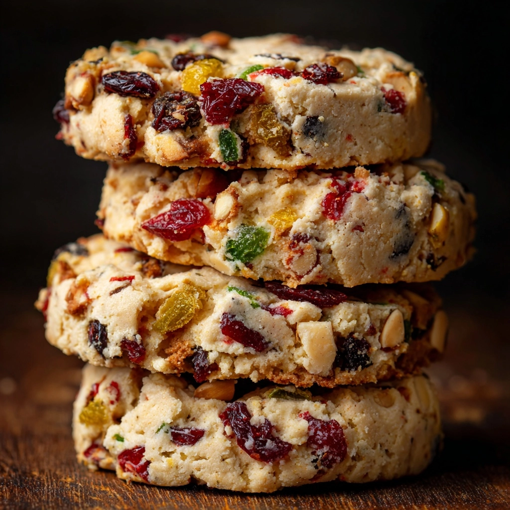 Old Fashioned Fruitcake Cookies Recipe - Recipe Image