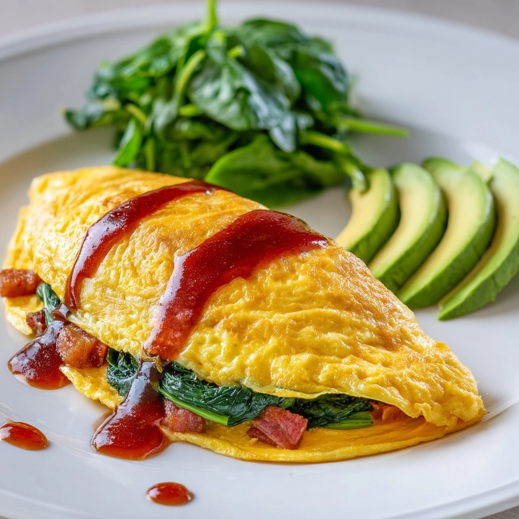 Loaded Breakfast Omelette Recipe - Recipe Image