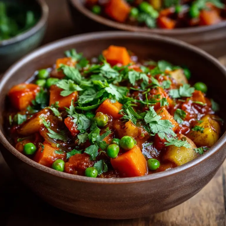 Vegetable Curry Recipe