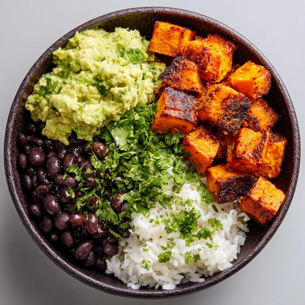 Vegan Burrito Bowls with Black Beans Recipe - Recipe Image