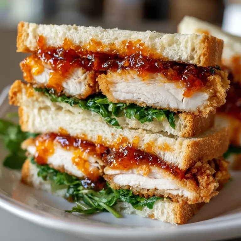 Crunchy Chicken Romesco Sandwich Recipe