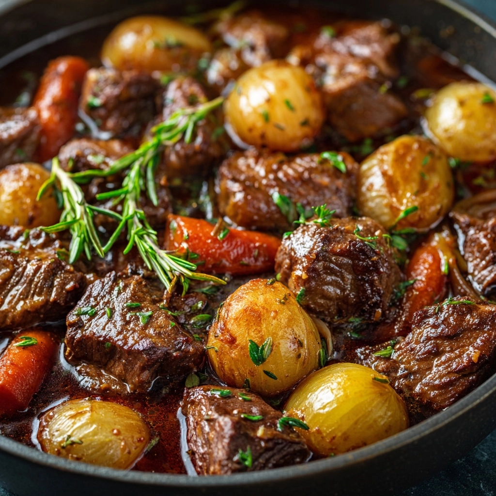 French Beef Bourguignon Recipe - Recipe Image