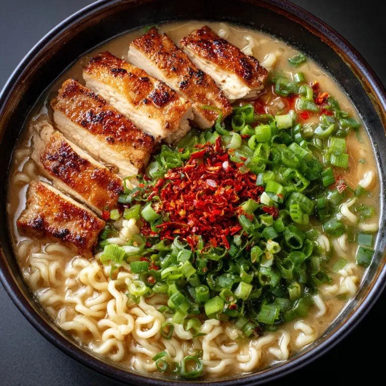 Fiery Chicken Ramen Recipe