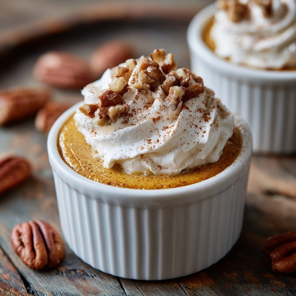 Microwave Pumpkin Cheesecake Recipe - Recipe Image