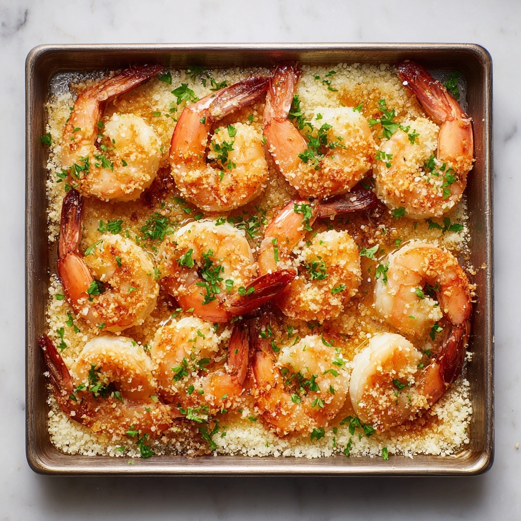Baked Garlic Parmesan Shrimp Recipe - Recipe Image