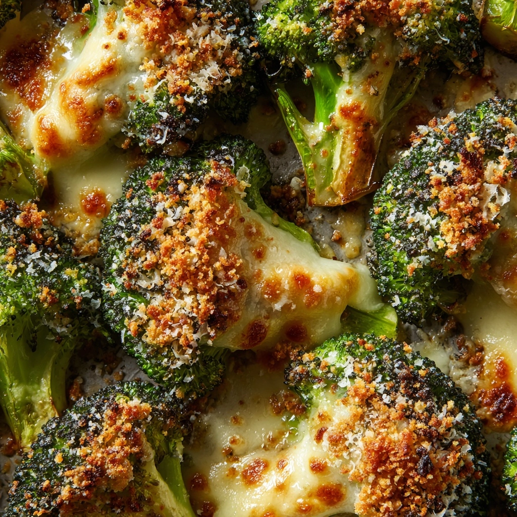 Smashed Broccoli with Parmesan Recipe - Recipe Image