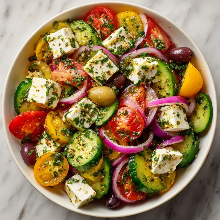 Mediterranean Salad Recipe