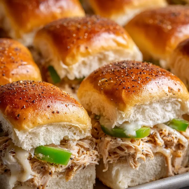 Chicken Philly Sliders Recipe