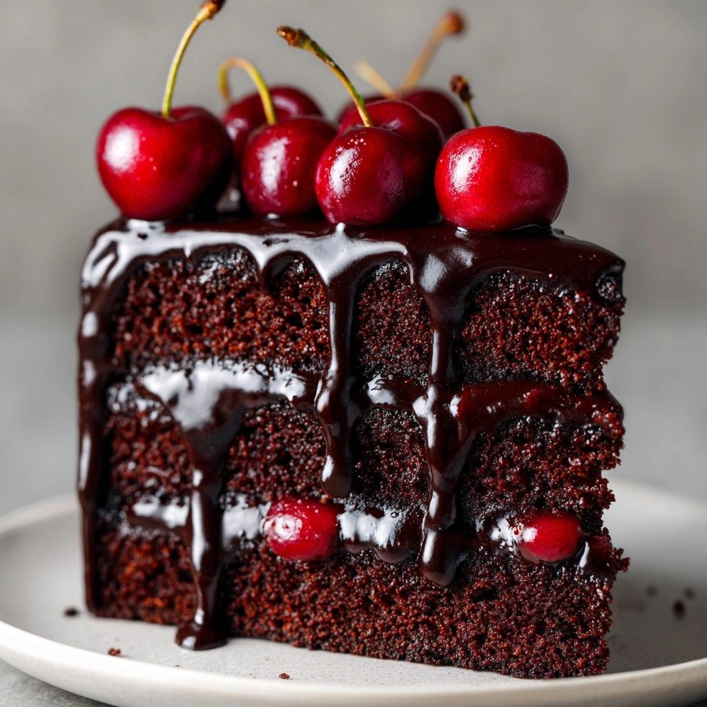 Chocolate Cherry Dr Pepper Cake Recipe - Recipe Image