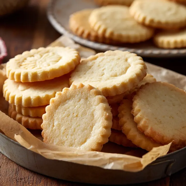 Classic Shortbread Cookies Recipe
