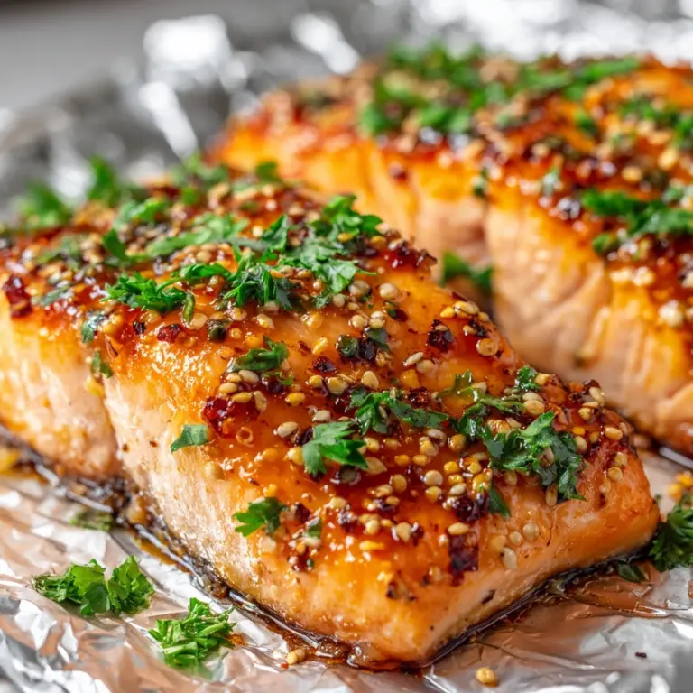 Honey Mustard Salmon In Foil Recipe