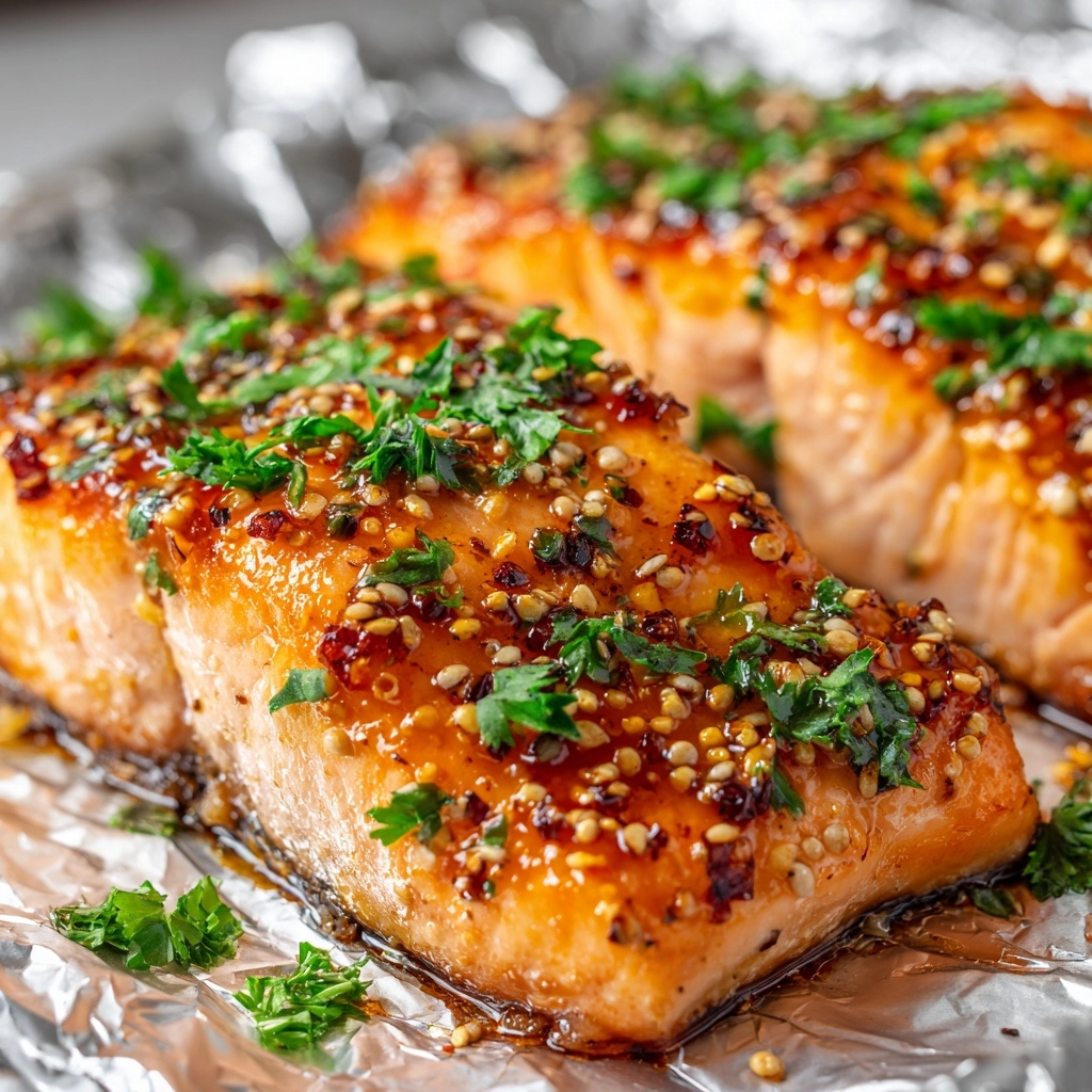 Honey Mustard Salmon In Foil Recipe