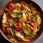 Cabbage and Ground Beef Recipe